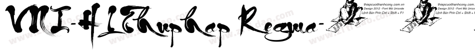 VNI-HLThuphap Regula字体转换